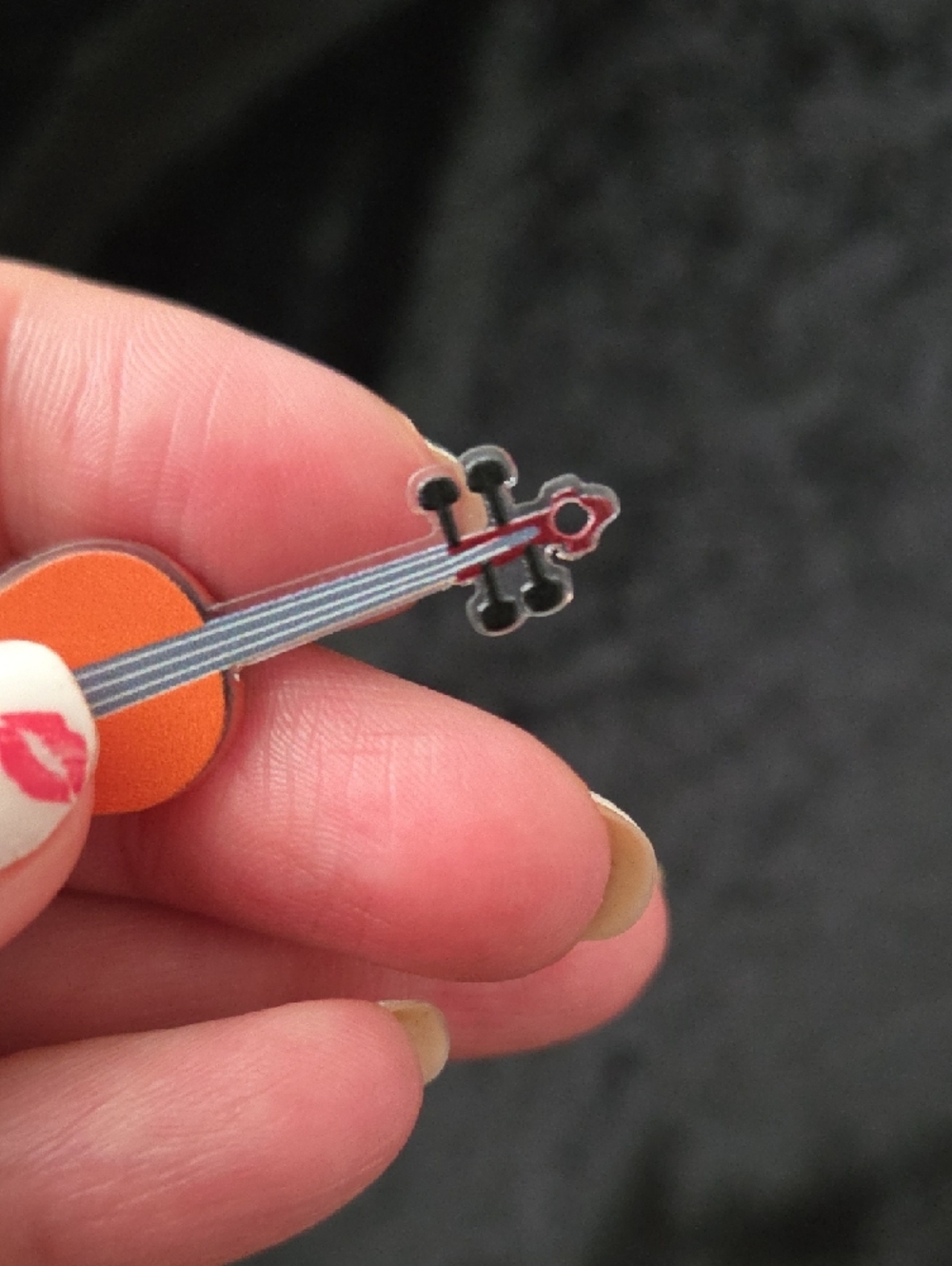 Violin Hair Pin - Picture 3 of 5